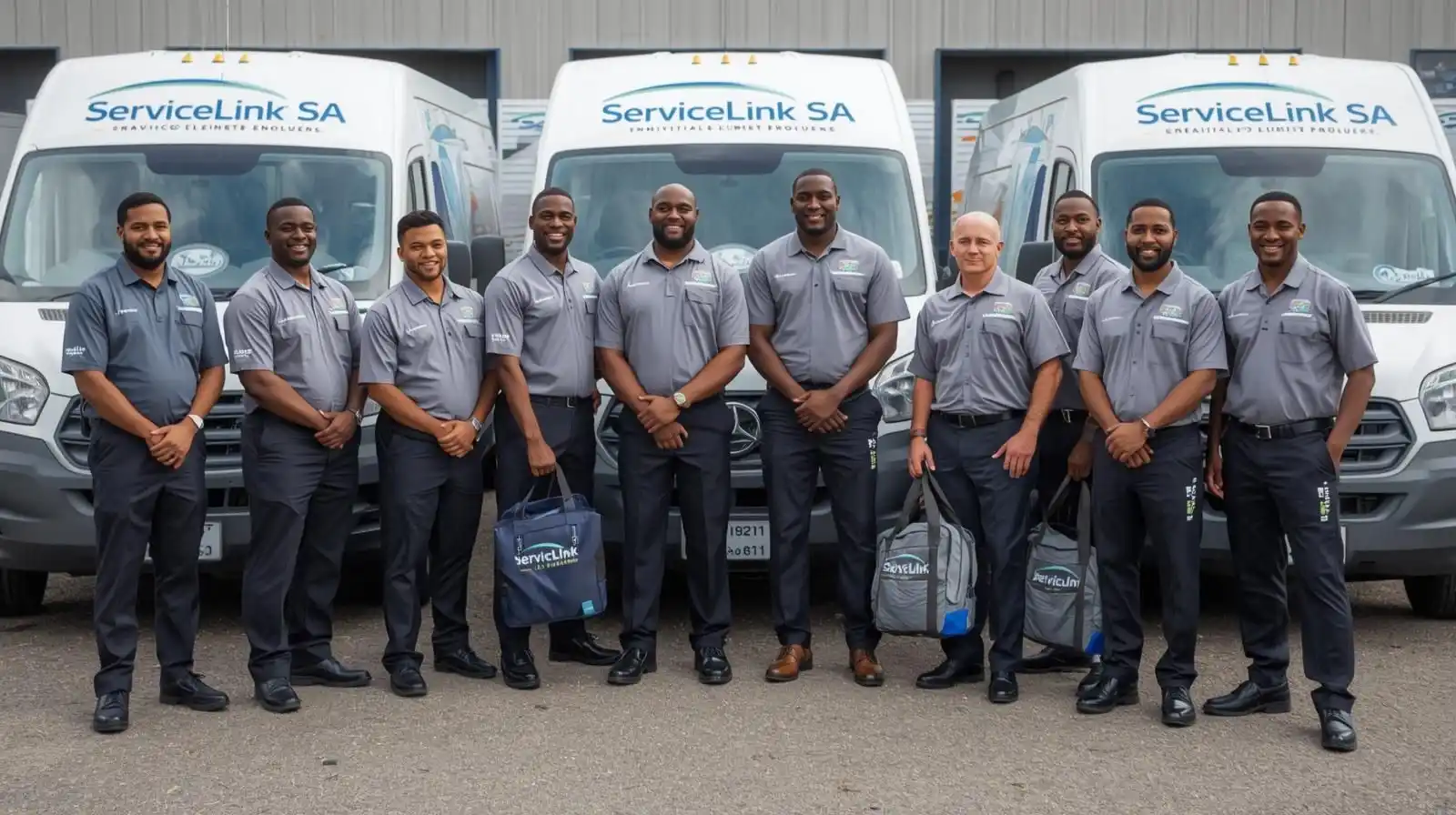 Service coverage in Pretoria, Gauteng