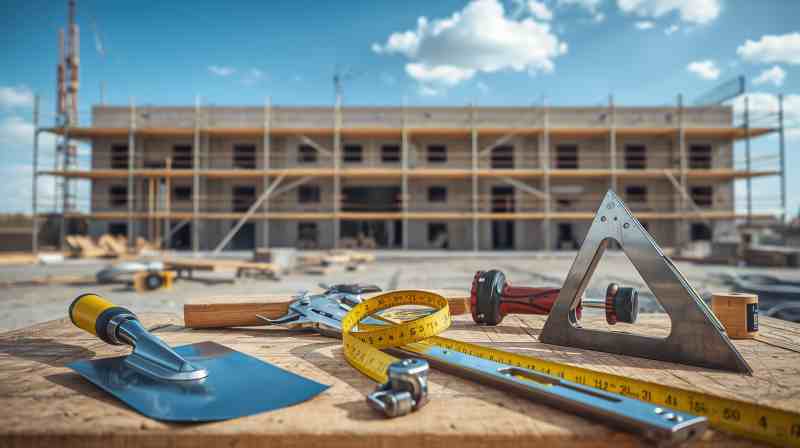 Professional building construction equipment and tools