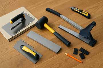 Professional flooring installation tools and equipment in Midrand